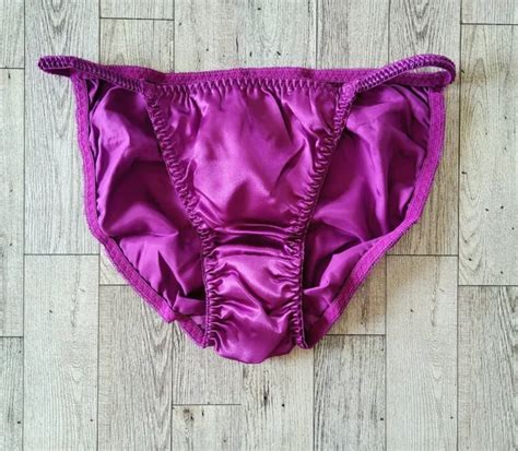 Joe Boxer Panty Joe Boxer Satin String Bikini Panties Vintage S Hot