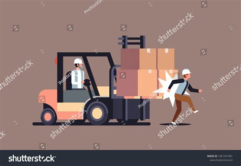 476 Forklift Accident Stock Vectors Images And Vector Art Shutterstock