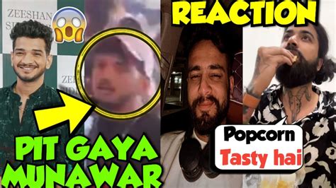 Munawar Faruqui Beaten By Public Again Public Throw Eggon Munawar