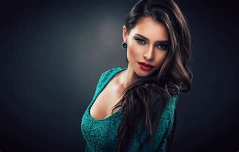 Wallpaper Sexy Fashion Model Brunette Babe Attractive Lady For Mobile And Desktop Section