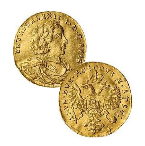 «Латинские» червонцы Петра I — ANUMIS