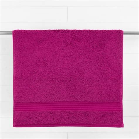 Magenta Egyptian Cotton Towel | Dunelm