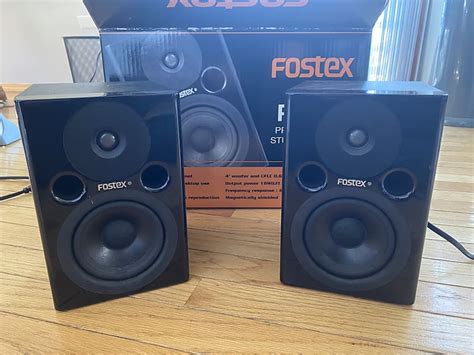 Fostex Pmo Professional Powered Studio Monitors Reverb