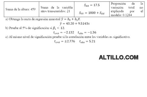 2º Parcial A Estadística Bianco 2023 Cs Económicas UBA