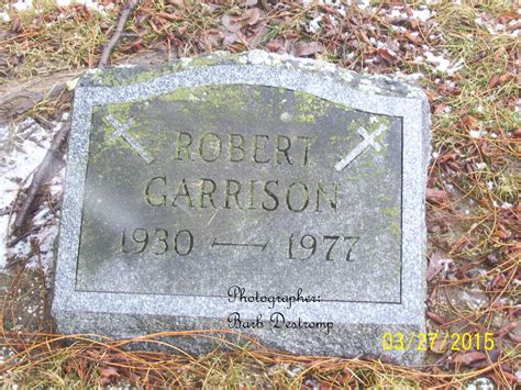 Robert J Garrison 1930 1977 Find A Grave Memorial