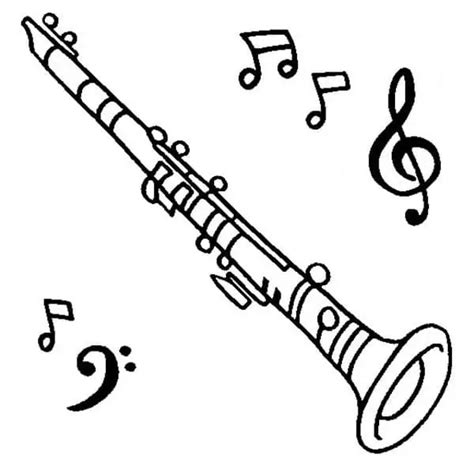 Free Printable Clarinet