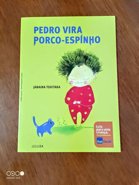 Livro Infantil Pedro Vira Porco Espinho Item Infantil Editora