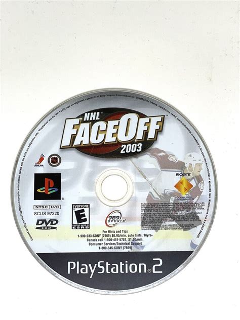 Nhl Faceoff Playstation Ps Video Game Disc Only Clean Tested