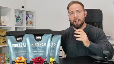 Esn Isoclear Whey Isolate Im Test Muskelmacher Shop Review Youtube