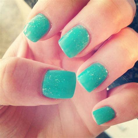 Tiffany Blue Nails Tiffany Blue Nails Nails Nail Designs