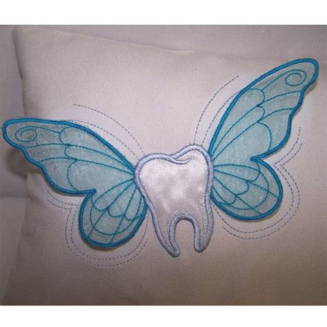 Tooth Fairy Pillow Machine Embroidery Design Pattern Machine