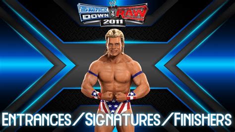 WWE Smackdown Vs Raw 2011 Entrances Signatures Finishers DLC Lex Luger