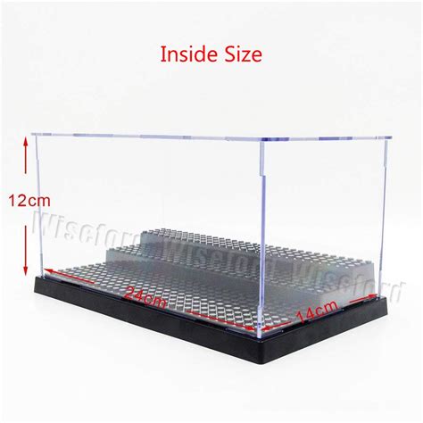 Tingacraft Acrylic Display Case 24 X 14 X 12 Cm For Minifigure Self