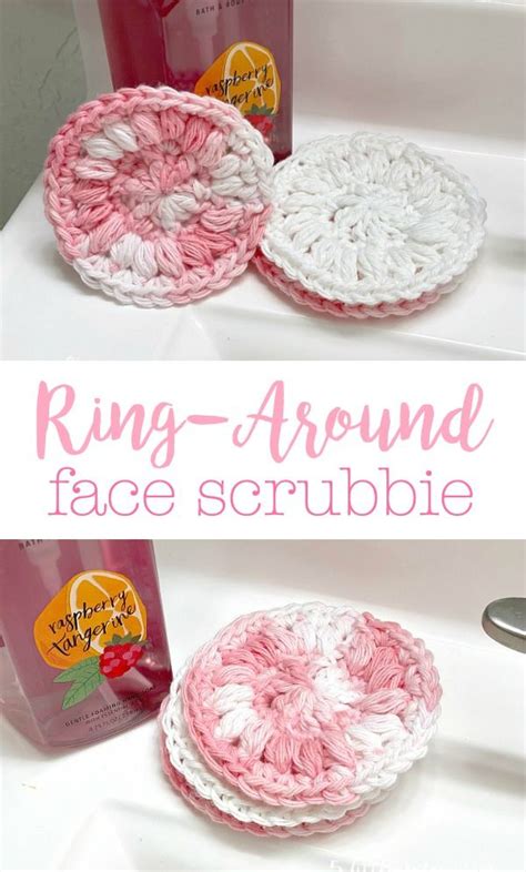 Ring Around Crocheted Scrubbies In 2020 Easy Crochet Patterns Free Crochet Scrubbies Crochet