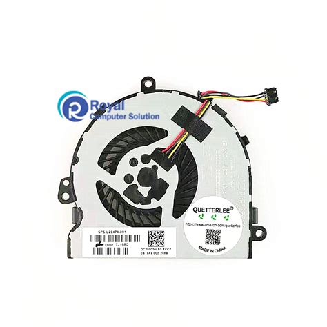 Cooling Fan For Hp 15 Da 15 Dr 15 Dx 15 Db 15q Dx 15t Ds 250 G7 255 G7