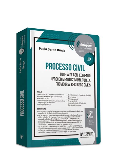 Processo Civil E Leis Processuais Para Concursos