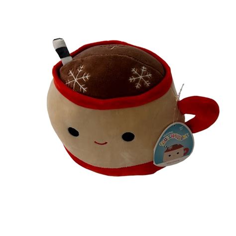 Toys 8 Marshina Hot Chocolate Latte Coffee Drink Food Squishmallow Plush Toy Poshmark