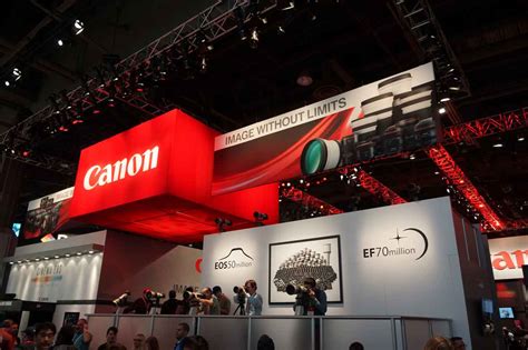 Ces 2012 Canon Stand Report Digital Photography Review