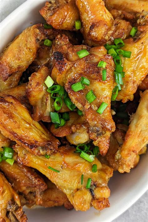 The Best Honey Garlic Chicken Wings with Sticky Sweet Sauce