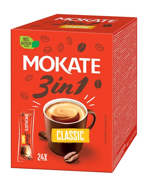 Mokate In Classic Box Roasted Coffee X Sachets Mokate