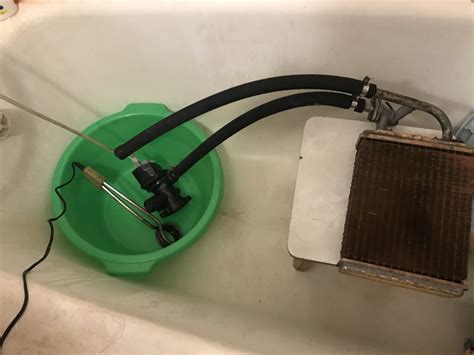 Промывка радиатора печки — Lada 2101, 1,2 л, 1975 года | своими руками ...