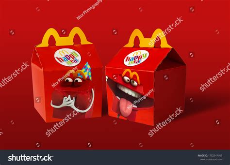 Original Mcdonalds Happy Meal Box