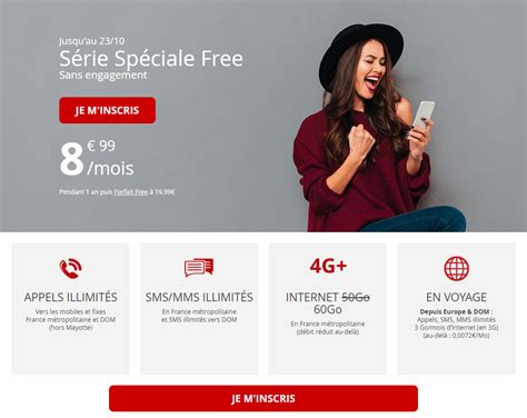 Free Mobile Prolonge Encore Son Forfait Illimit Go G Par Mois