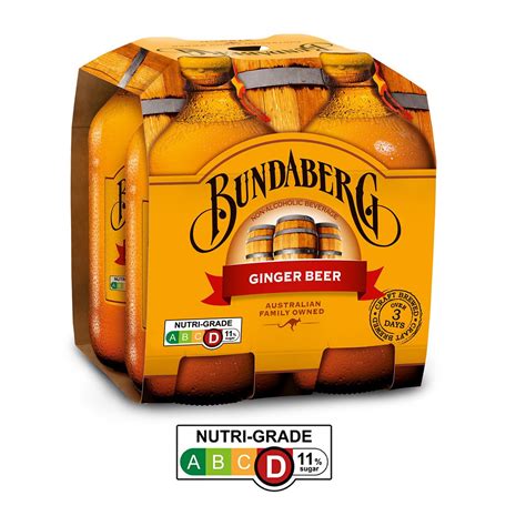 Bundaberg Ginger Beer 4 X 375ml Lazada Singapore