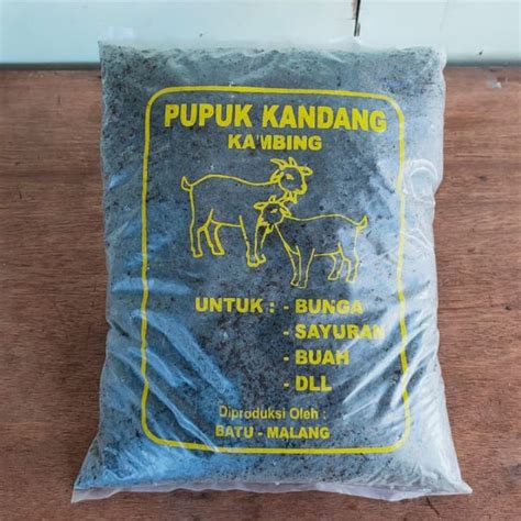 Jual Pupuk Kandang Kambing Srintil Shopee Indonesia