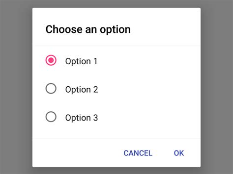 Options Dialog In React Native Paper Stack Overflow