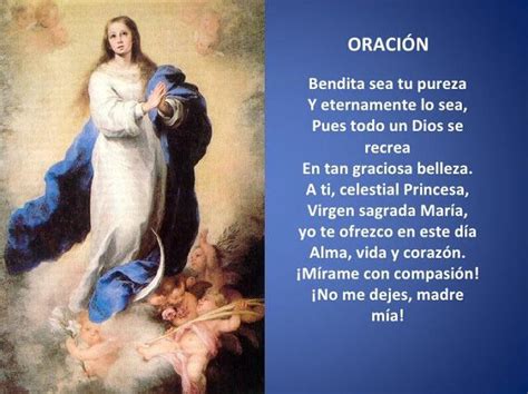 FRASES de la virgen de la Inmaculada Concepción de María oraciones e