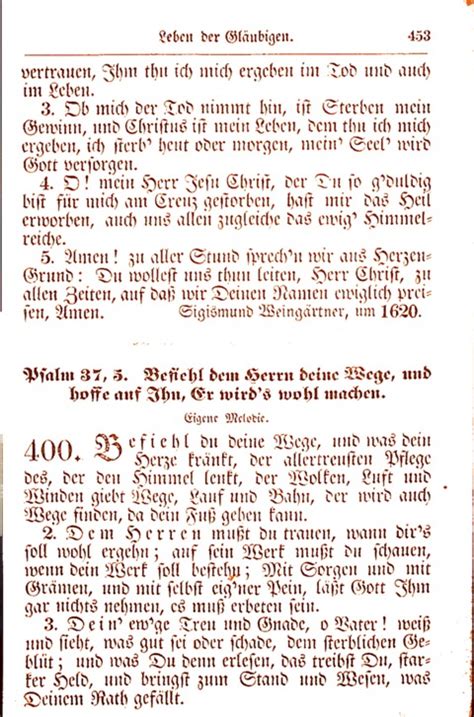 Evangelisch Lutherisches Gesang Buch worin gebräuchlichsten alten