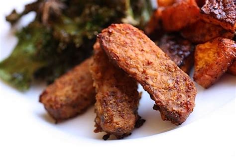 Maple Dijon Baked Tempeh Recipe The Chic Life