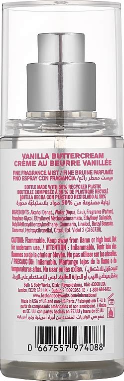 Bath Body Works Vanilla Buttercream Happy Birth Day Fine Fragrance