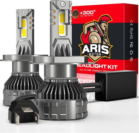 Arismotor H Led Headlight Bulbs Ultra Bright W Lm