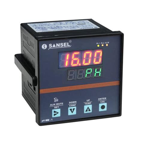 ONLINE PH CONTROLLER/INDICATOR PH 600-1 Products in Chennai | Sansel ...