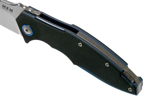 MKM Raut VP01-GF-BK Black G10 Frontflipper Taschenmesser, Lucas Burnley ...