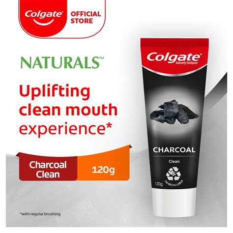 Colgate Naturals Pure Clean Charcoal And Bamboo Mint Toothpaste G