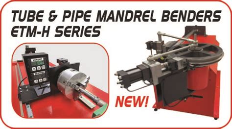 CARELL H SERIES TUBE & PIPE MANDREL BENDERS from Carell Corporation ...