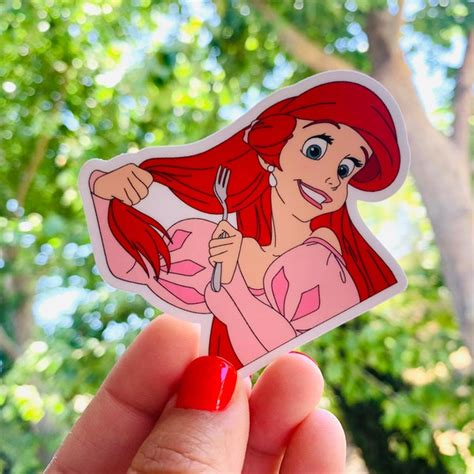 Ariel Stickers Etsy