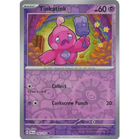 Tinkatink Reverse Holo Pal Sv Pokemon Scarlet