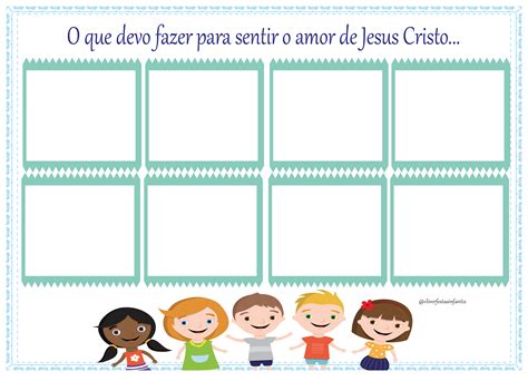 Sentir o amor de Cristo Primária SUD by Oliver Festas Infantis