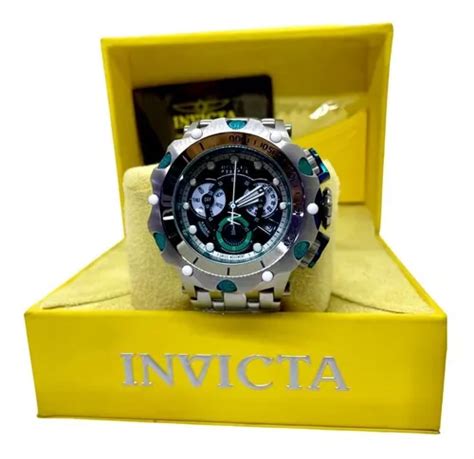 Rel Gio Invicta Hybrid Venom Original Cromado Nota Fiscal