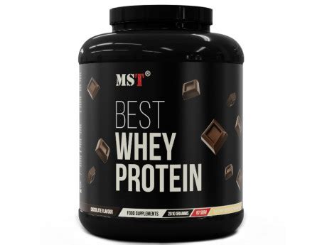 Протеин MST Best Whey Protein + Enzyme 2.01кг Вкус Шоколад – фото ...