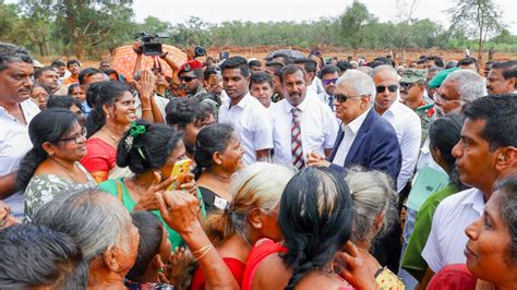 President Instructs To Complete Urumaya Programme By June Sri Lanka