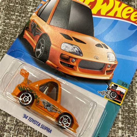 Hot Wheels Toyota Supra Fast And Furious Tooned Shopee Brasil