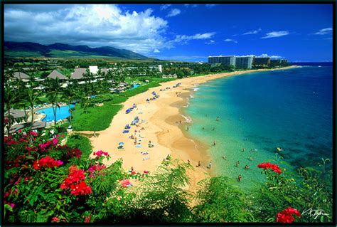 World Visits: Kaanapali Beach The Great Hyatt Maui Wonderful View