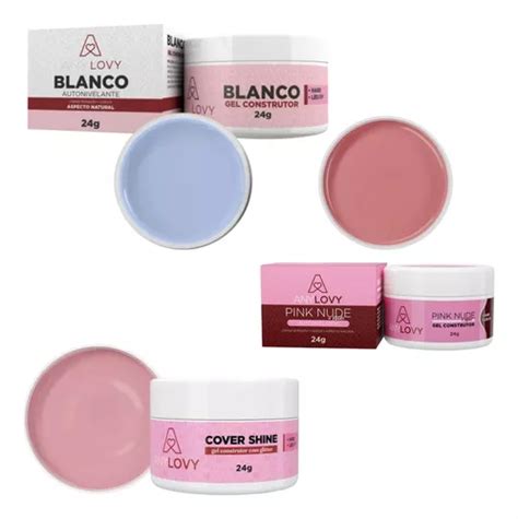 Kit G Is Anylovy G Versatilidade E Qualidade Para Unhas Cor Blanco Nude Nude Shine Frete