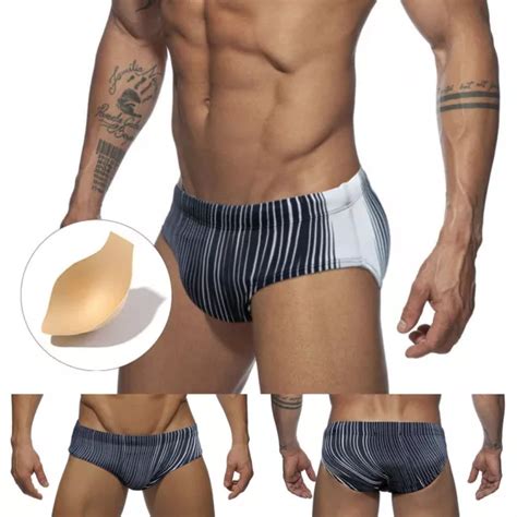 Sexy Herren Badeslip Bikini Slips Tangas Bademode Schwimmhose