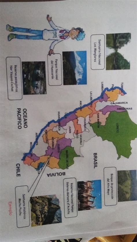 Completa El Siguiente Mapa Indicando La Ubicación De Algunas áreas